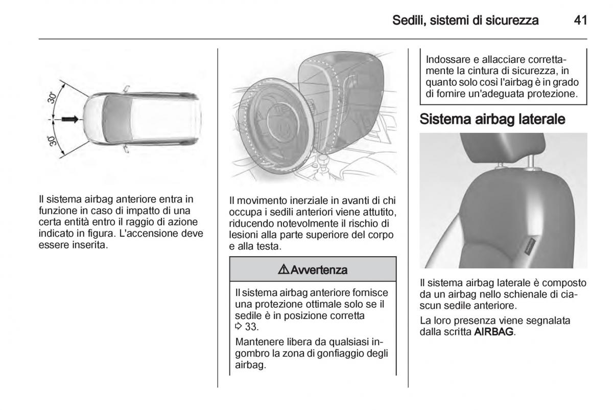 Chevrolet Spark M300 manuale del proprietario / page 41