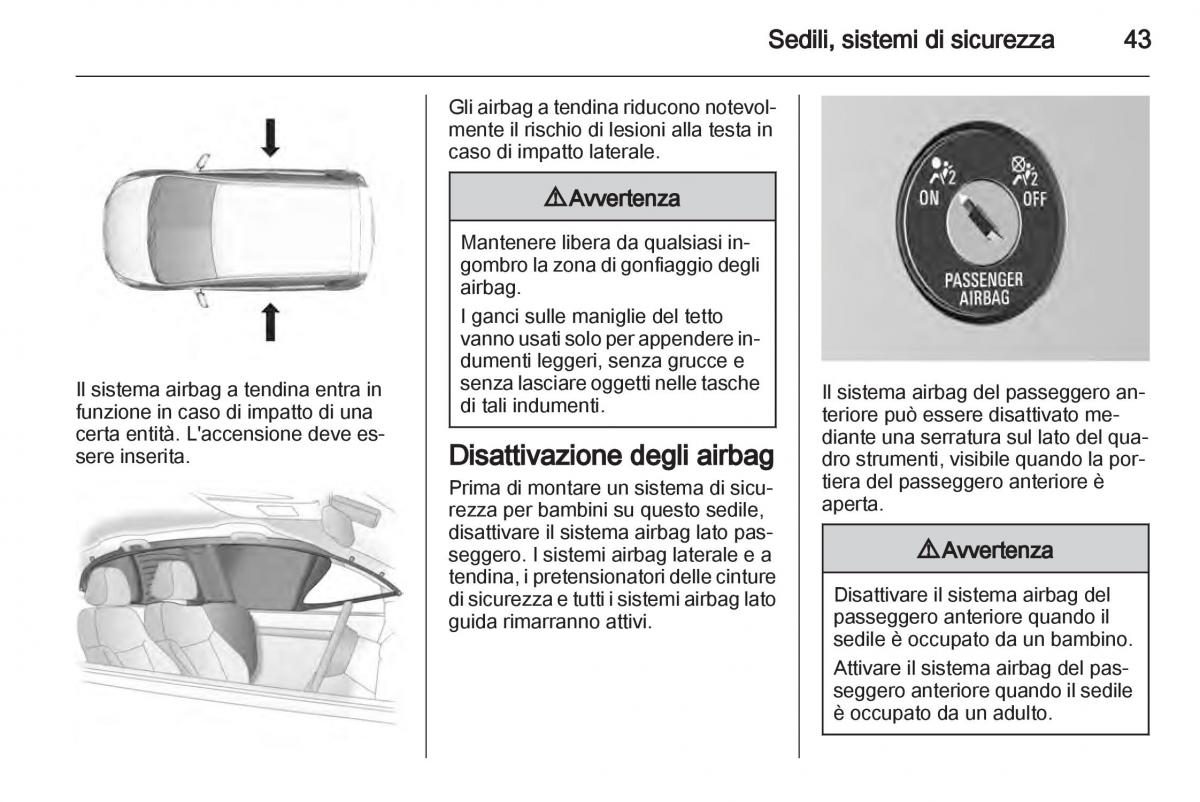 Chevrolet Spark M300 manuale del proprietario / page 43