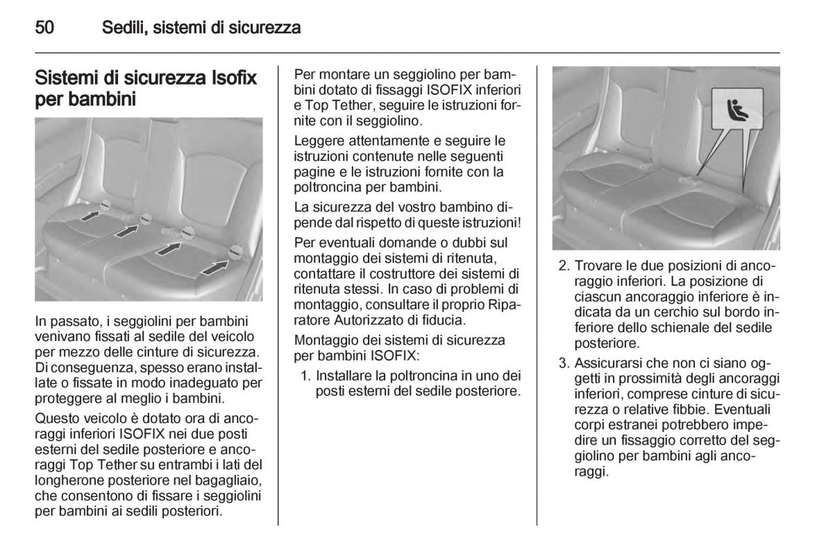 Chevrolet Spark M300 manuale del proprietario / page 50