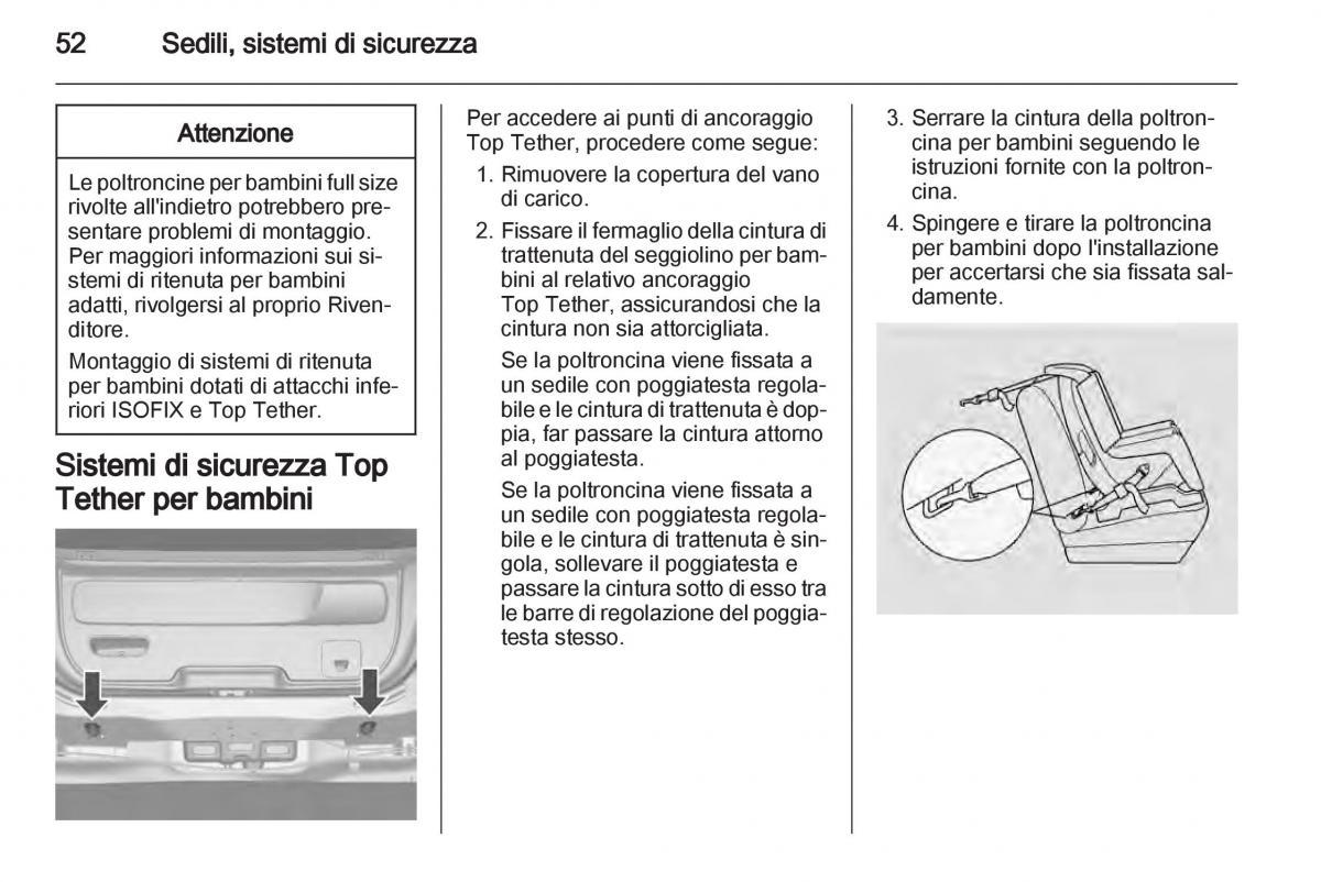 Chevrolet Spark M300 manuale del proprietario / page 52