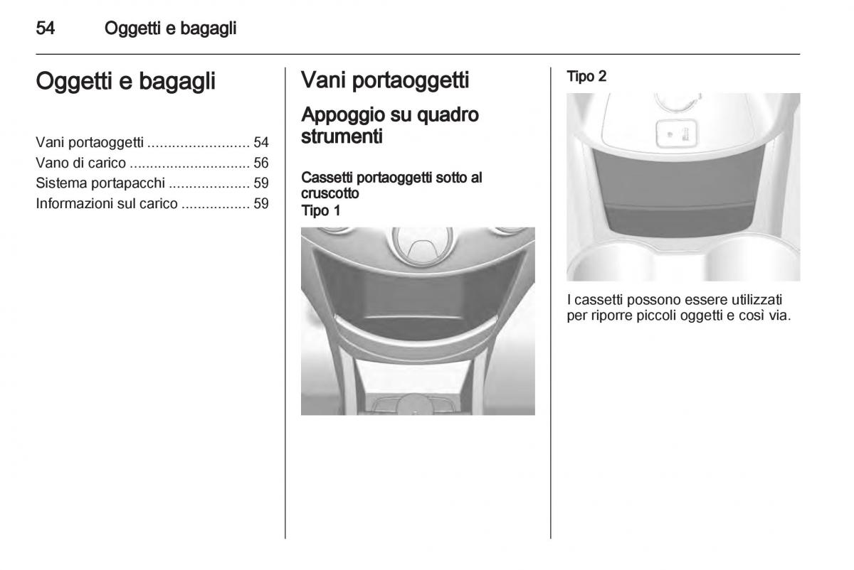 Chevrolet Spark M300 manuale del proprietario / page 54