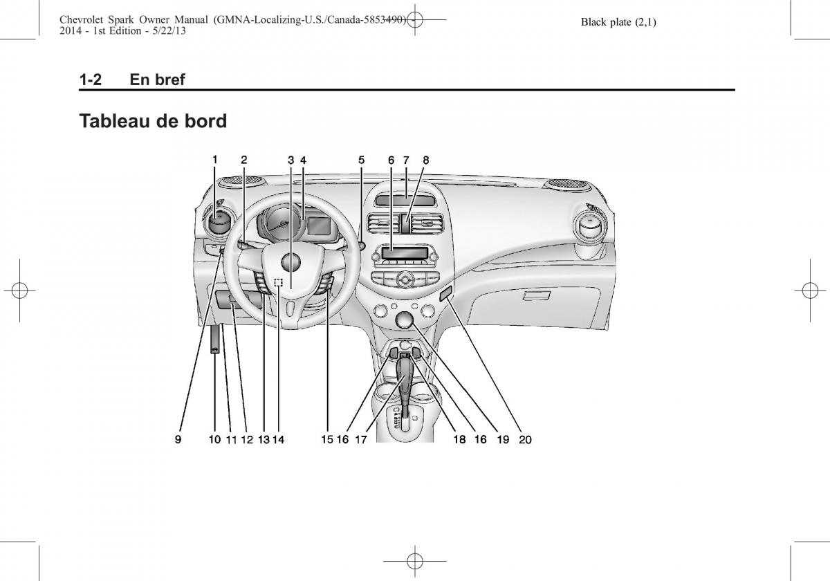 Chevrolet Spark M300 manuel du proprietaire / page 8