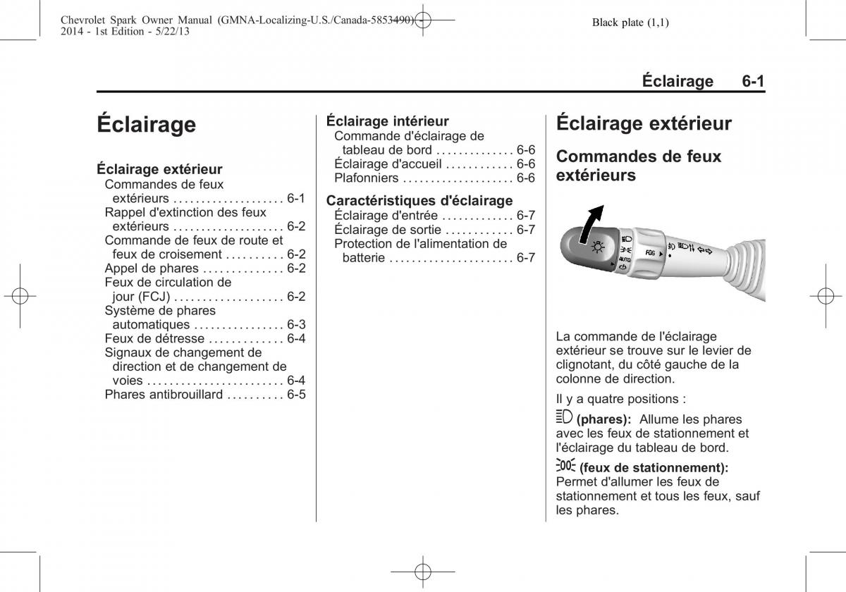 Chevrolet Spark M300 manuel du proprietaire / page 143