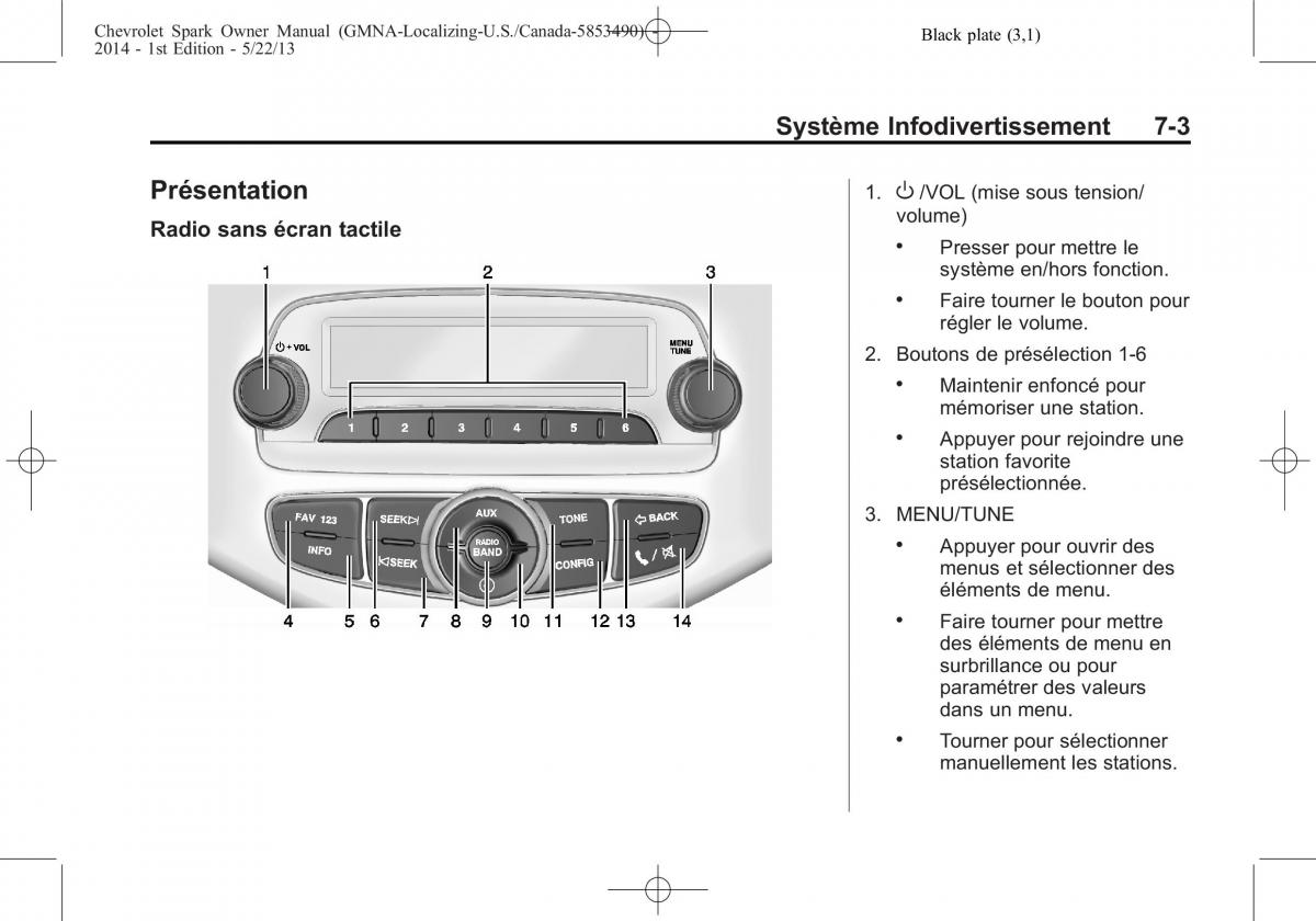 Chevrolet Spark M300 manuel du proprietaire / page 153