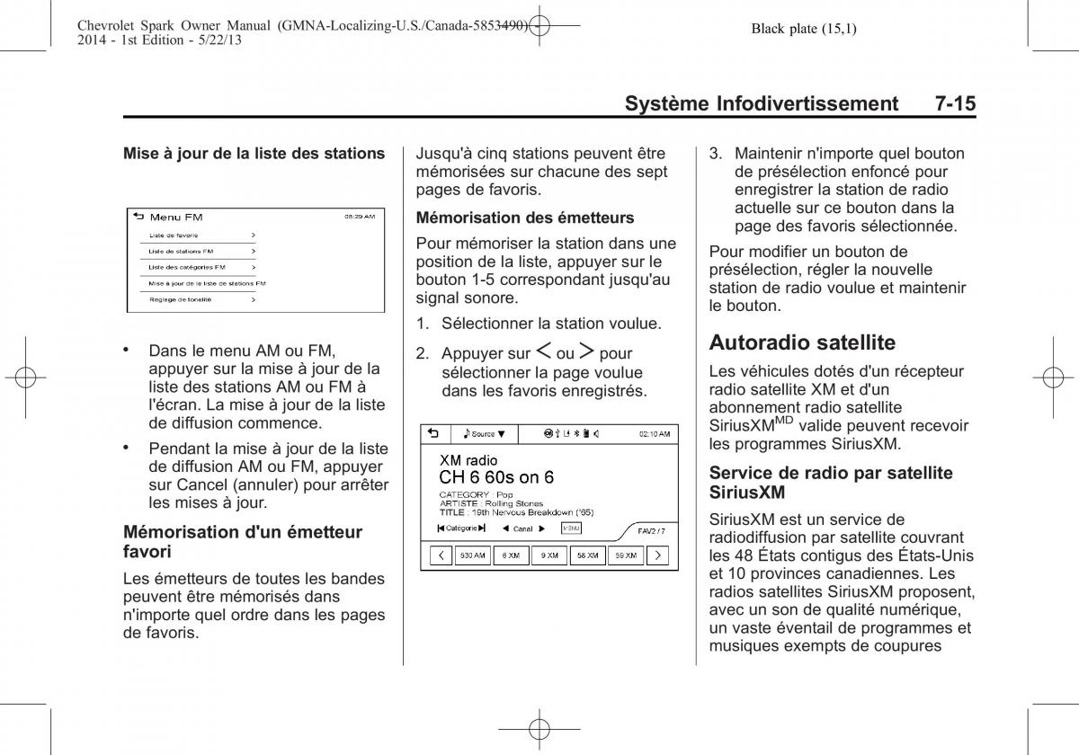 Chevrolet Spark M300 manuel du proprietaire / page 165