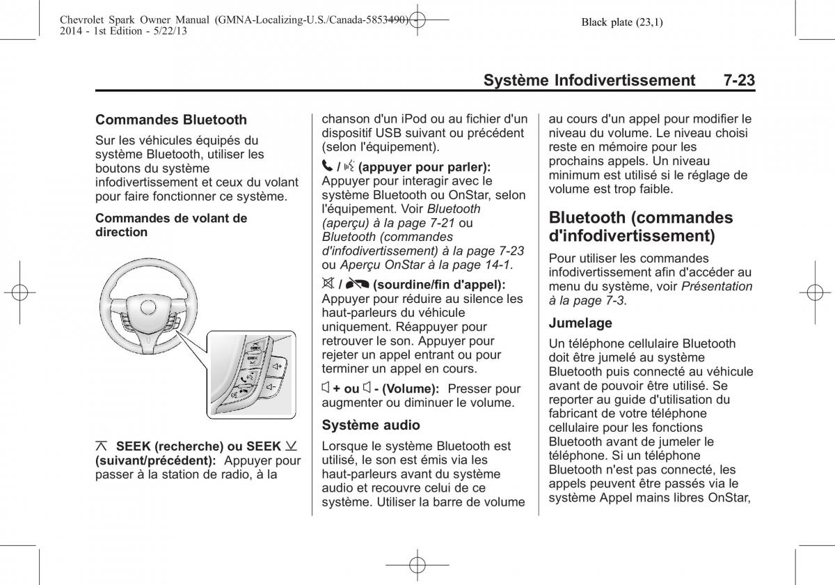 Chevrolet Spark M300 manuel du proprietaire / page 173