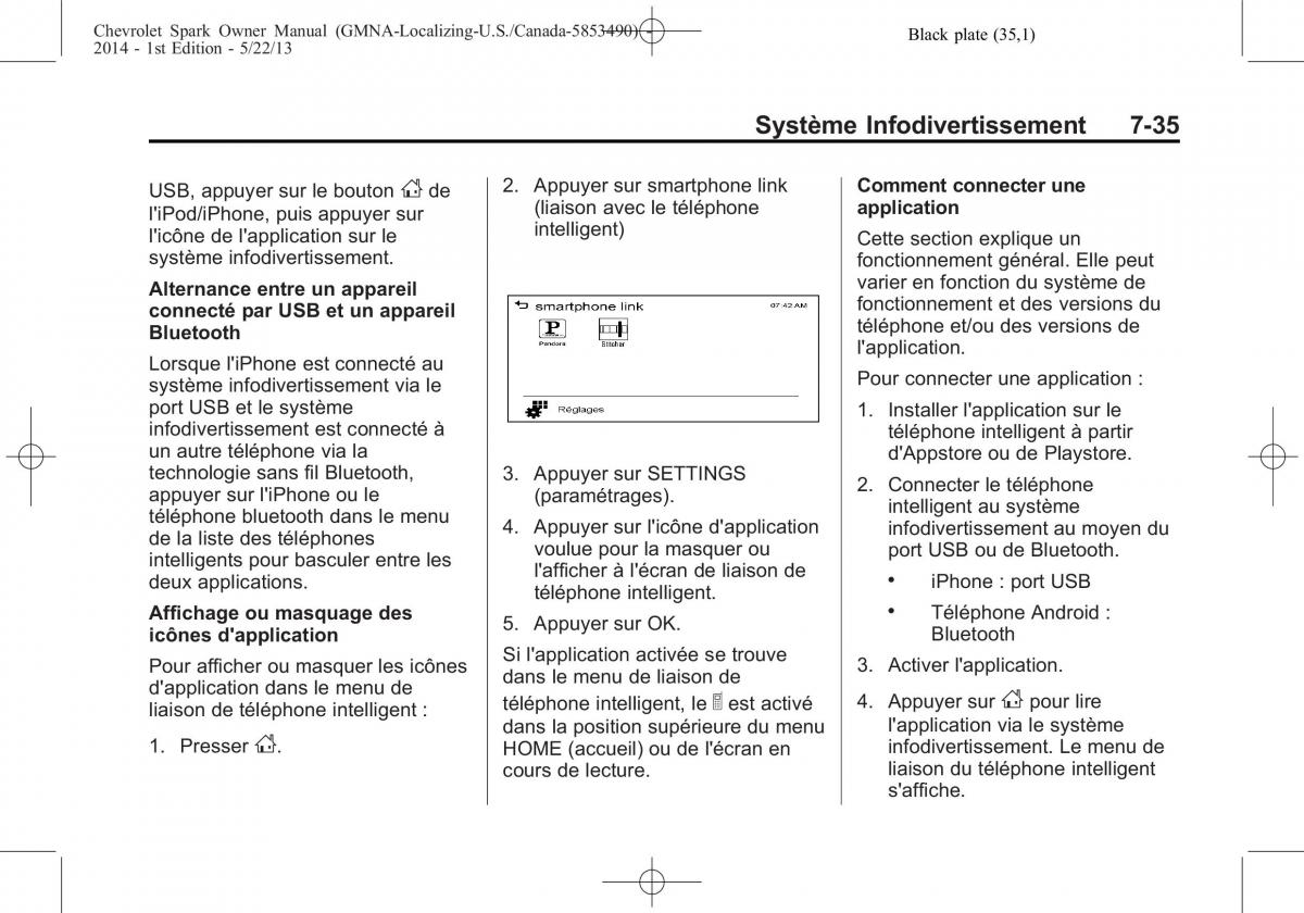 Chevrolet Spark M300 manuel du proprietaire / page 185