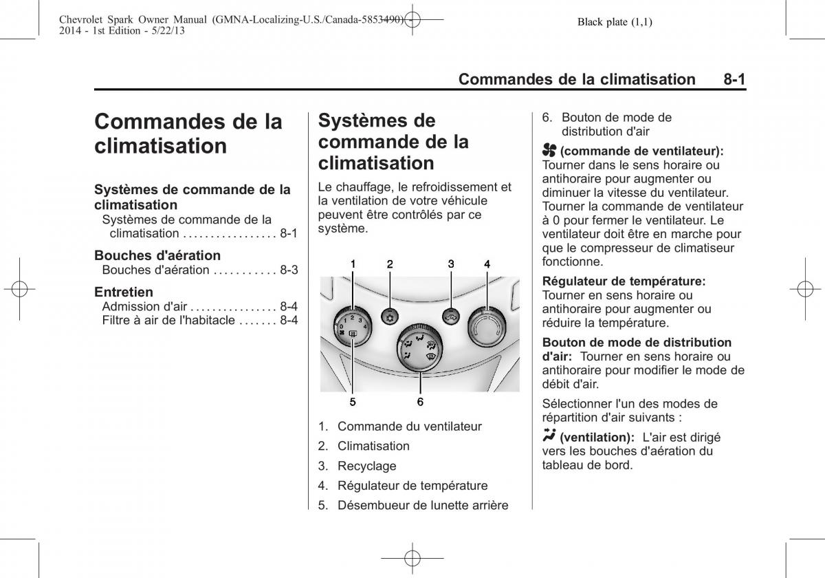 Chevrolet Spark M300 manuel du proprietaire / page 201