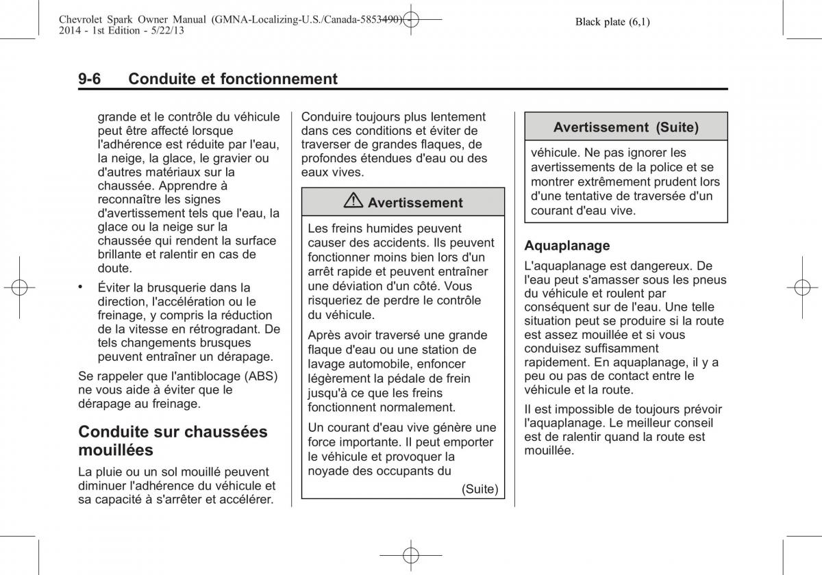 Chevrolet Spark M300 manuel du proprietaire / page 212