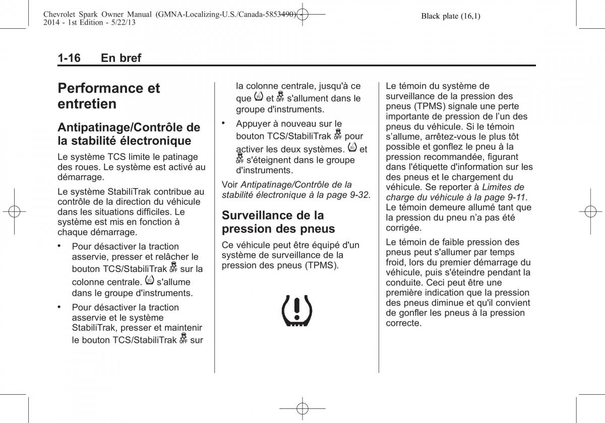 Chevrolet Spark M300 manuel du proprietaire / page 22