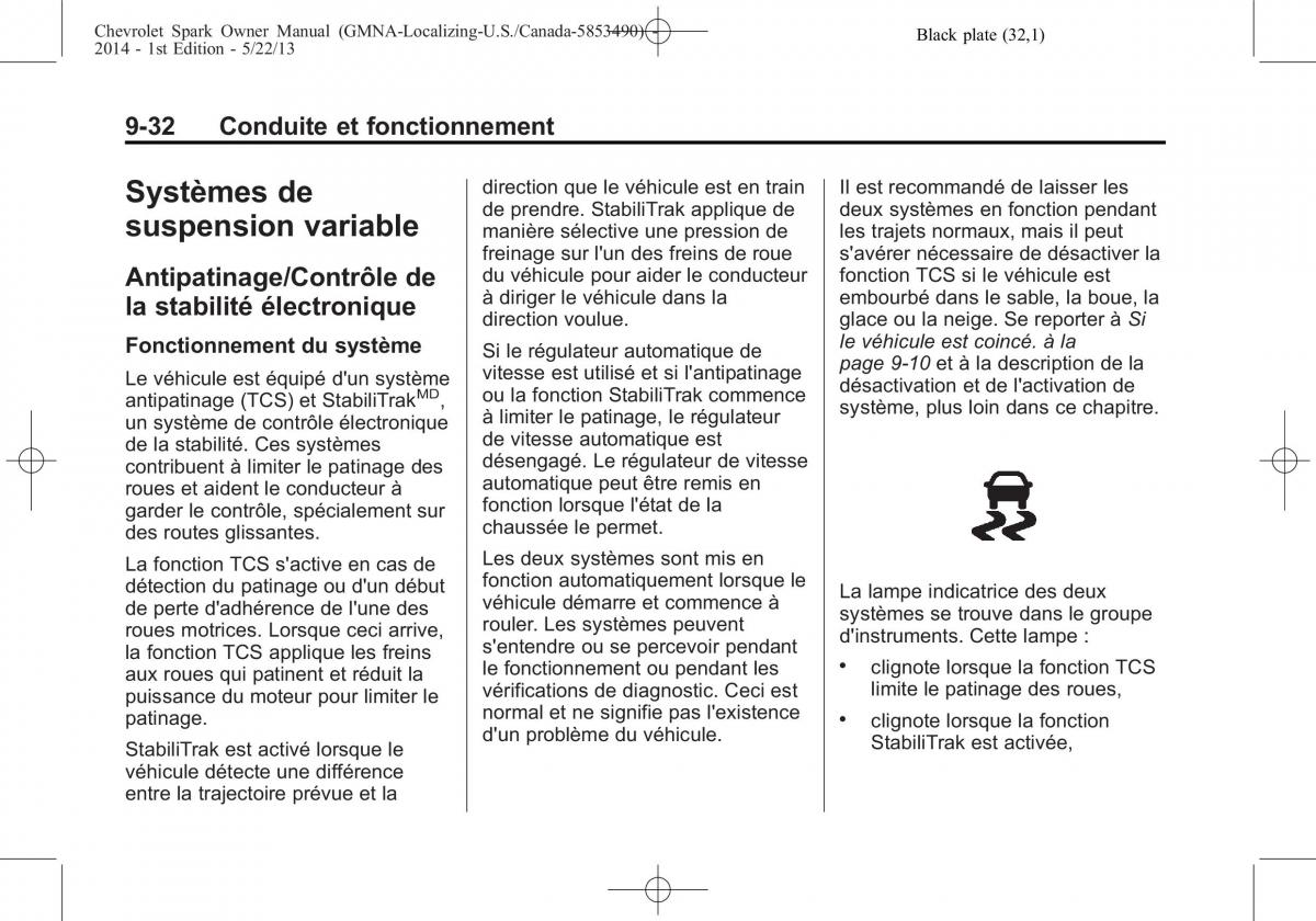 Chevrolet Spark M300 manuel du proprietaire / page 238