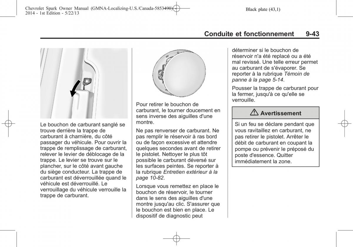 Chevrolet Spark M300 manuel du proprietaire / page 249