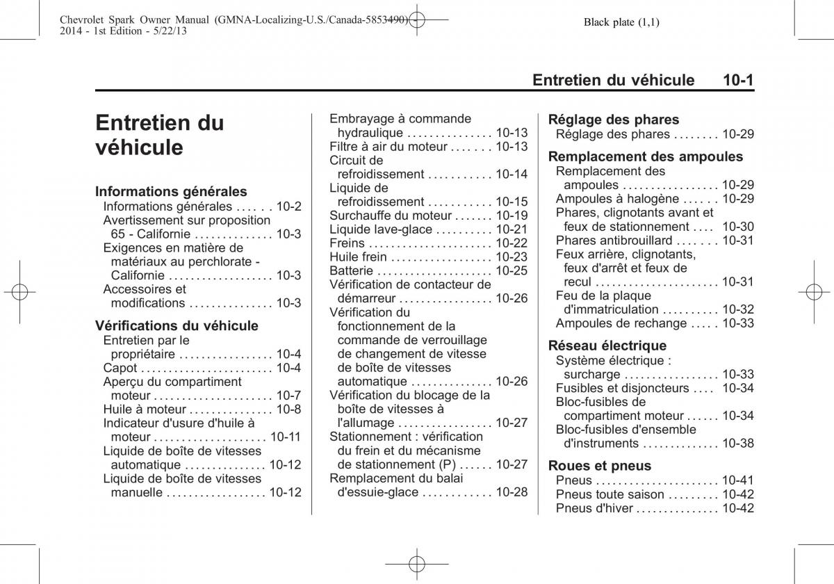 Chevrolet Spark M300 manuel du proprietaire / page 253