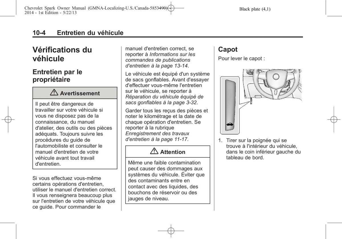 Chevrolet Spark M300 manuel du proprietaire / page 256