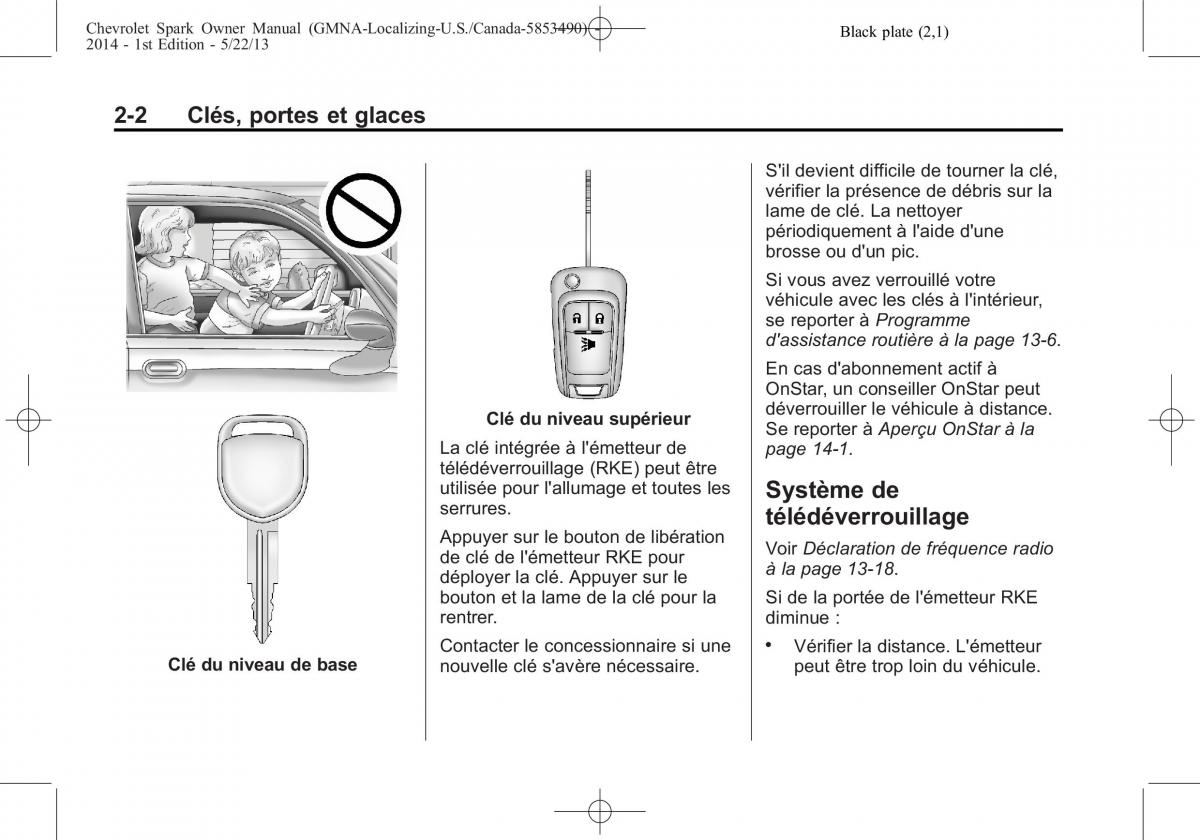 Chevrolet Spark M300 manuel du proprietaire / page 26