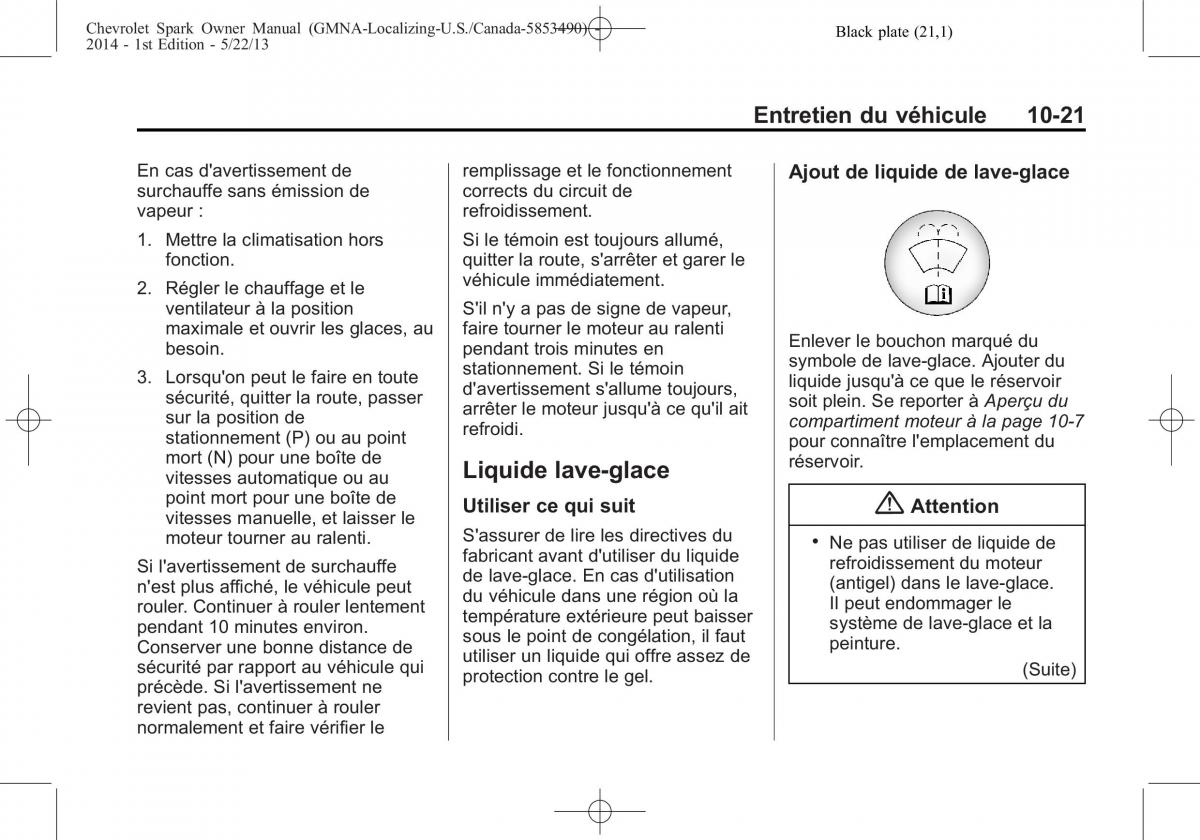 Chevrolet Spark M300 manuel du proprietaire / page 273