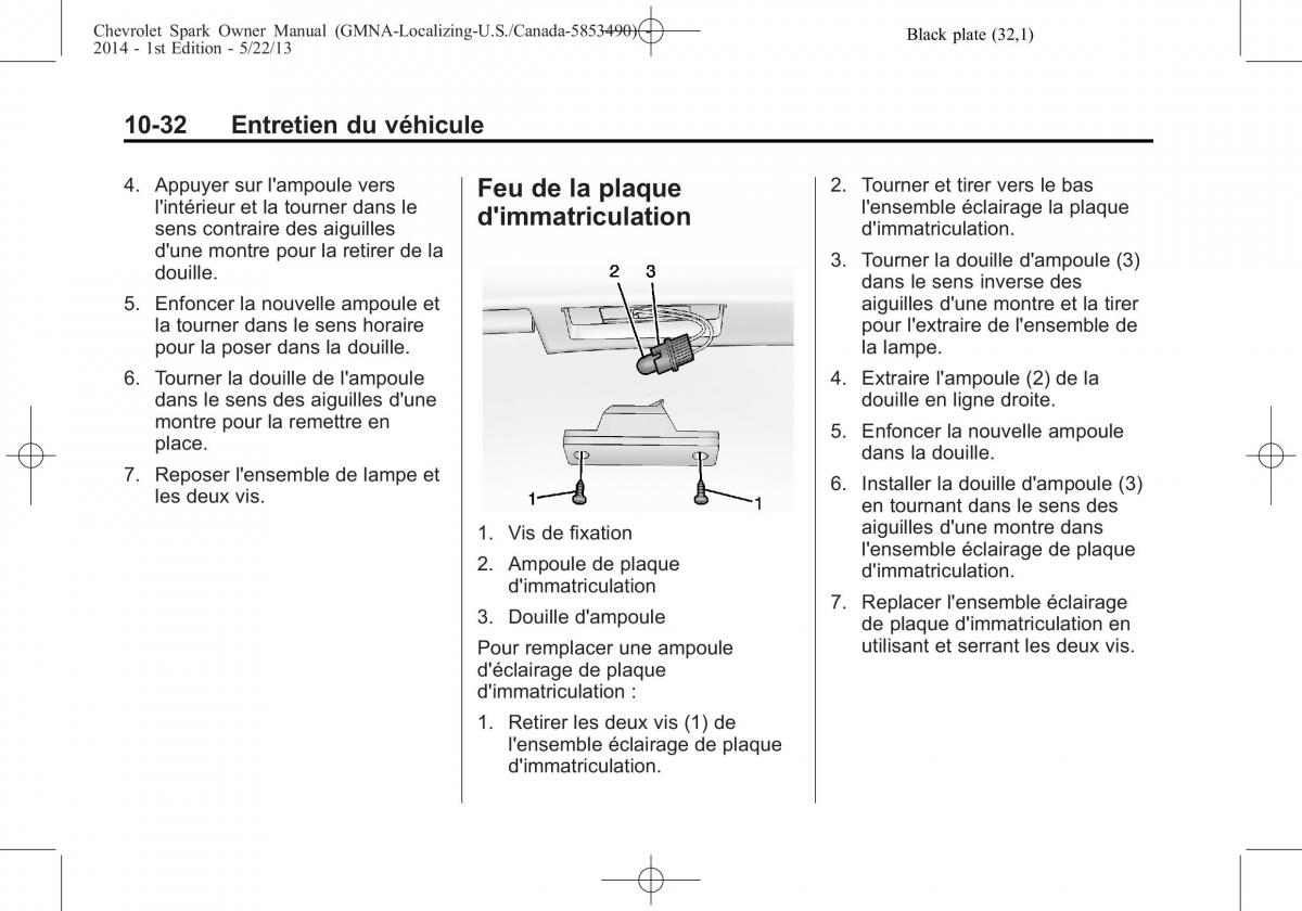 Chevrolet Spark M300 manuel du proprietaire / page 284