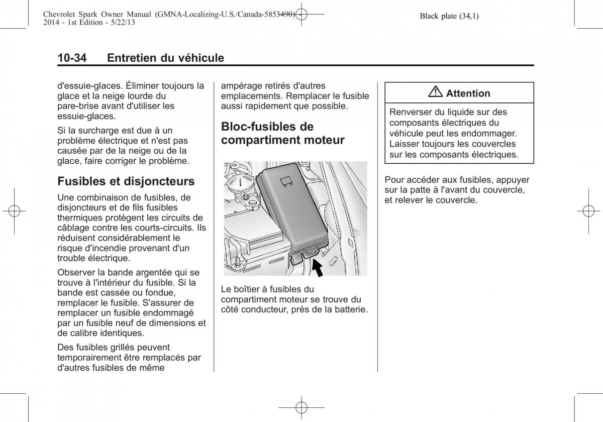 Chevrolet Spark M300 manuel du proprietaire / page 286