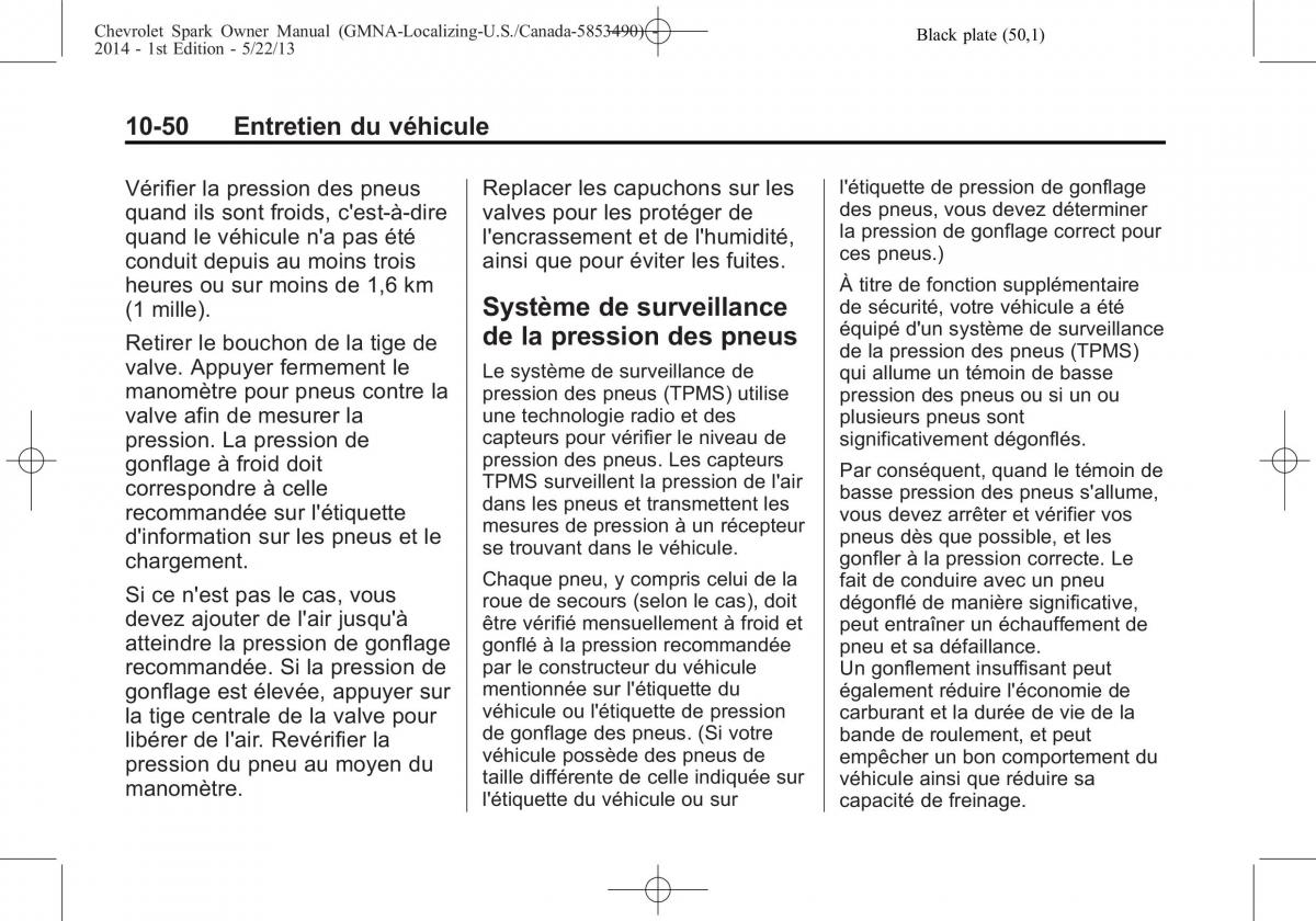 Chevrolet Spark M300 manuel du proprietaire / page 302