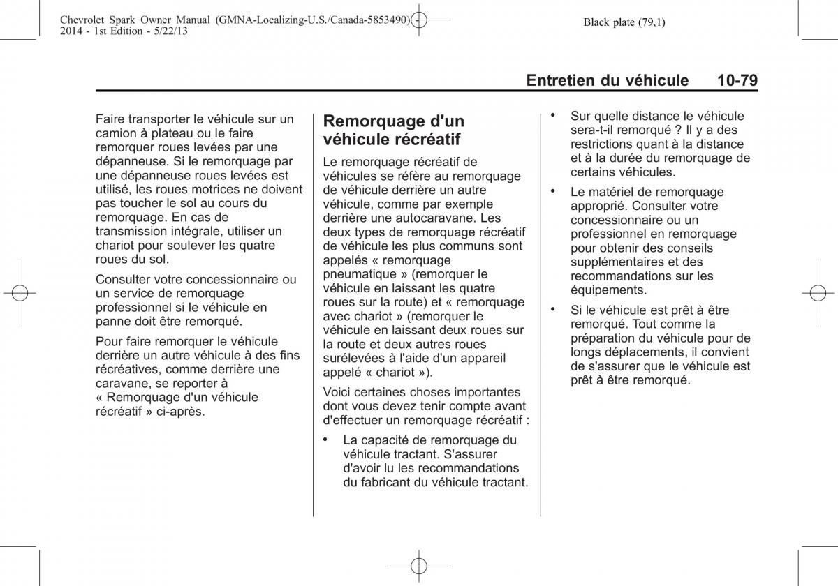 Chevrolet Spark M300 manuel du proprietaire / page 331