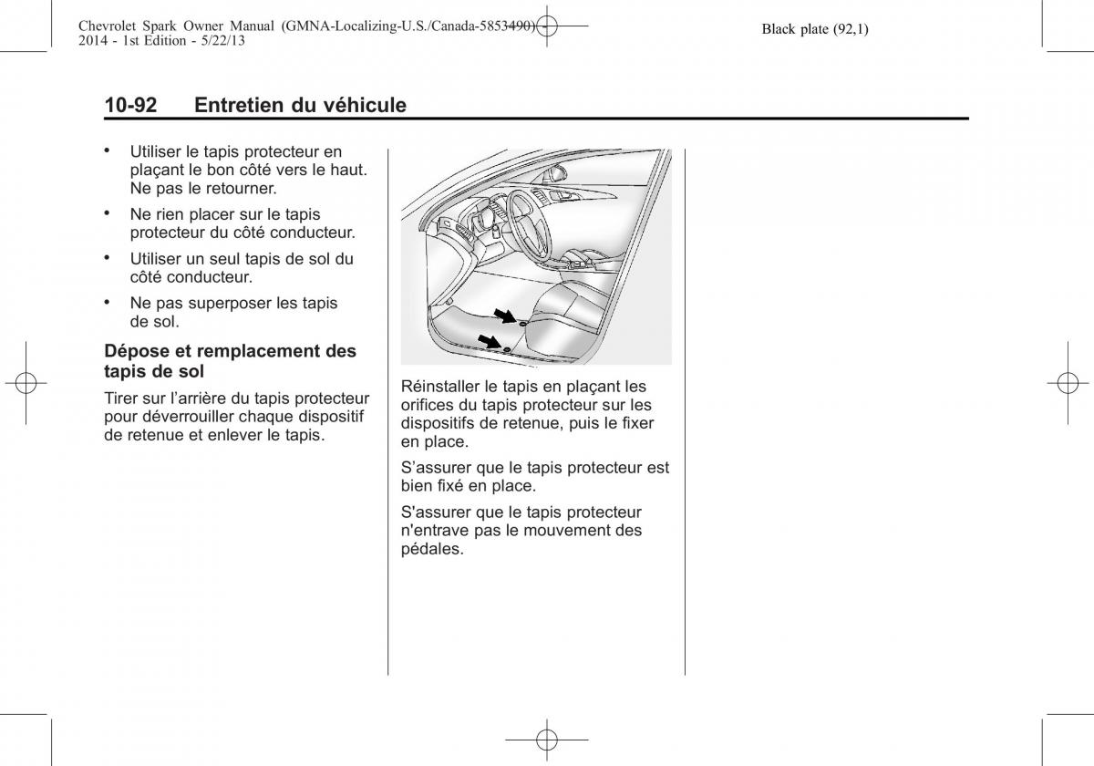 Chevrolet Spark M300 manuel du proprietaire / page 344