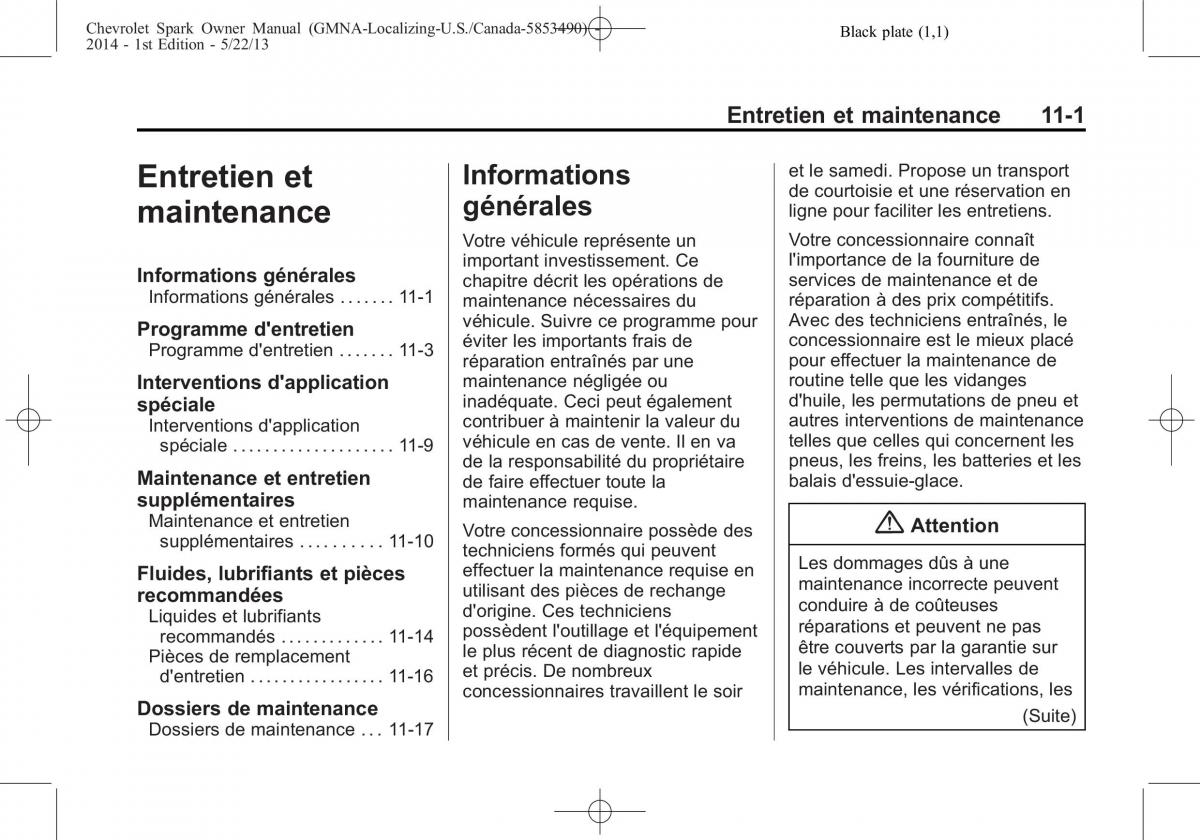 Chevrolet Spark M300 manuel du proprietaire / page 345