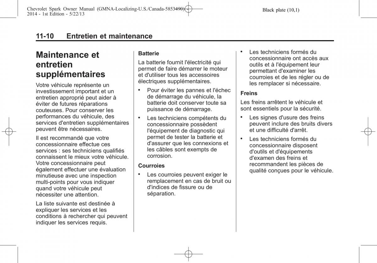 Chevrolet Spark M300 manuel du proprietaire / page 354