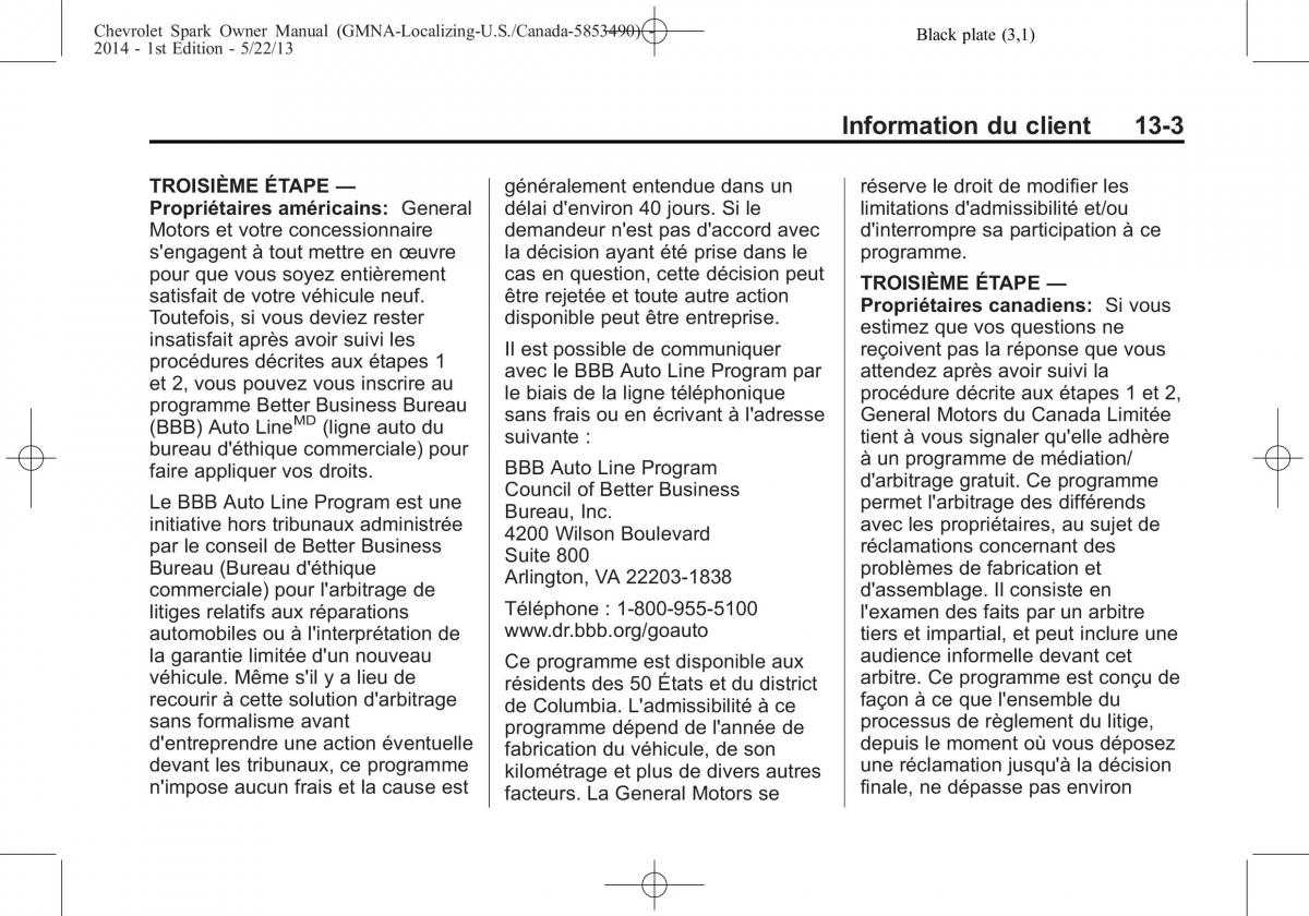 Chevrolet Spark M300 manuel du proprietaire / page 371