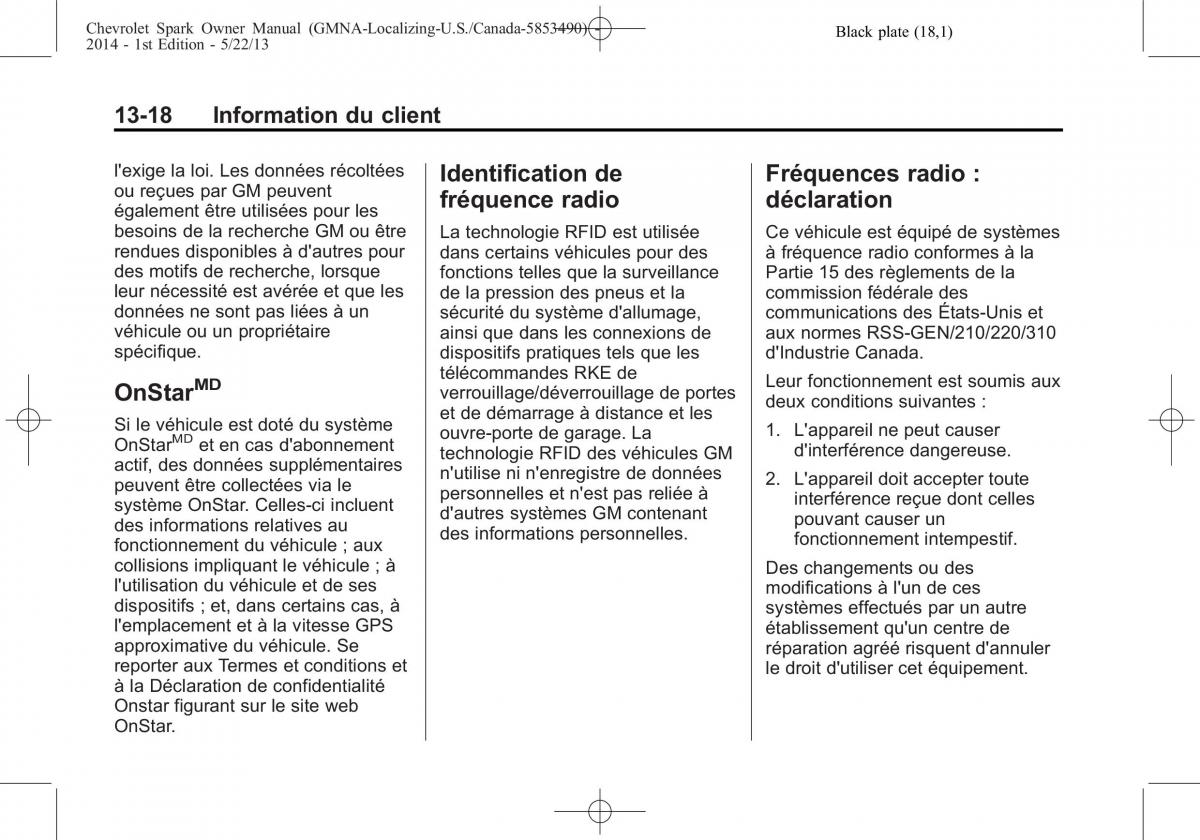 Chevrolet Spark M300 manuel du proprietaire / page 386