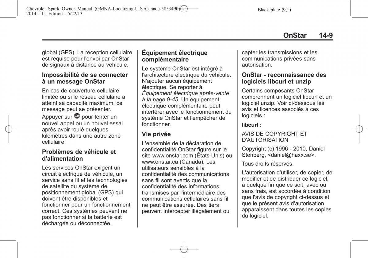 Chevrolet Spark M300 manuel du proprietaire / page 395