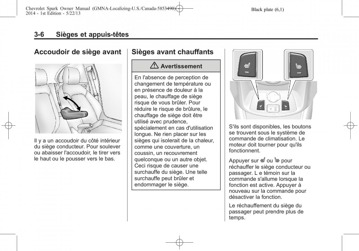 Chevrolet Spark M300 manuel du proprietaire / page 46