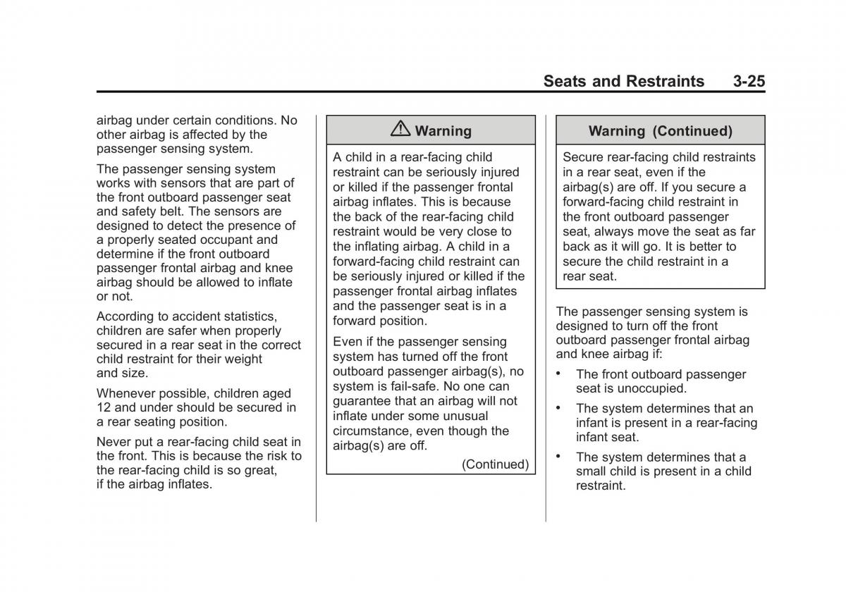 Chevrolet Spark M300 owners manual / page 63