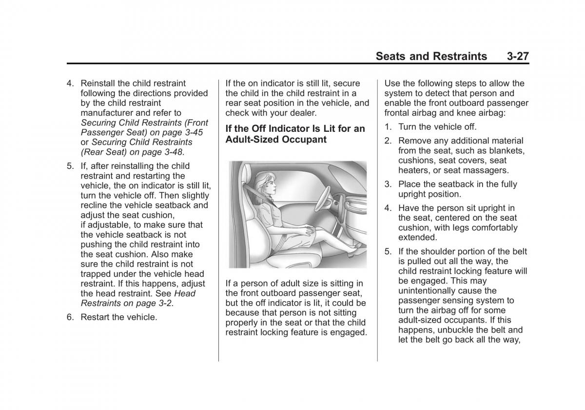 Chevrolet Spark M300 owners manual / page 65