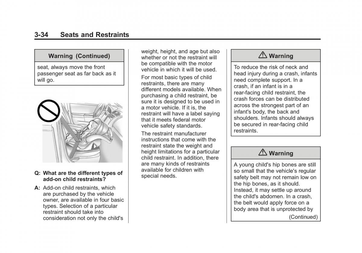 Chevrolet Spark M300 owners manual / page 72