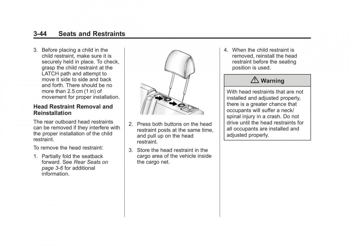 Chevrolet Spark M300 owners manual / page 82