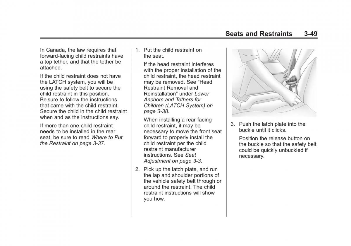 Chevrolet Spark M300 owners manual / page 87