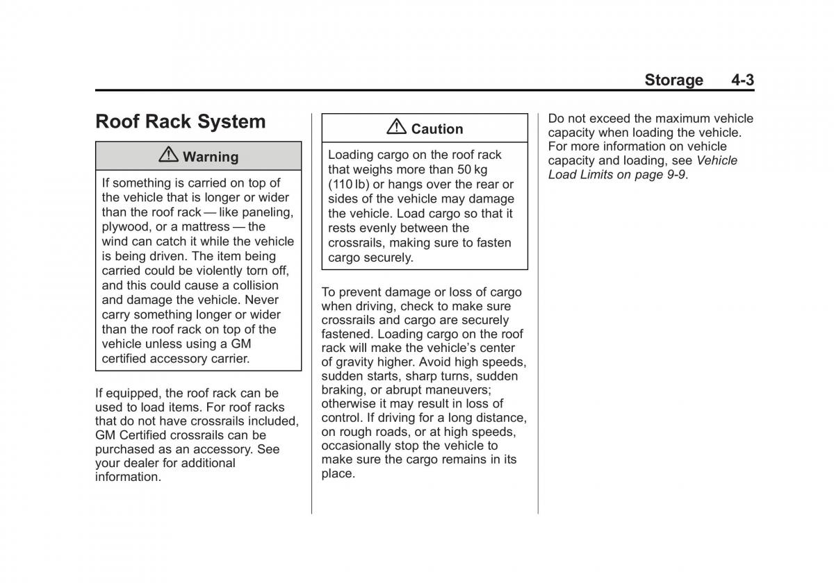 Chevrolet Spark M300 owners manual / page 93