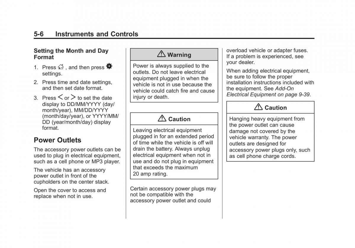 Chevrolet Spark M300 owners manual / page 100