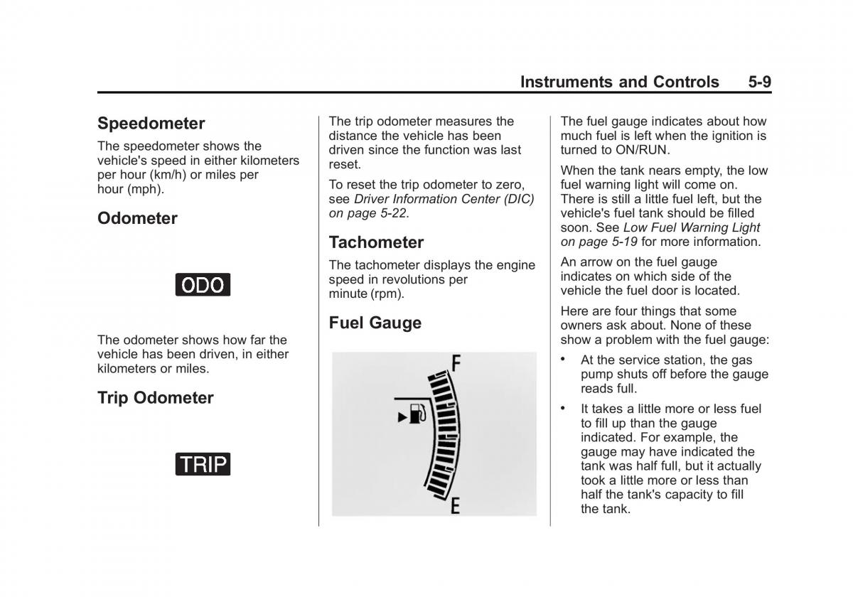 Chevrolet Spark M300 owners manual / page 103