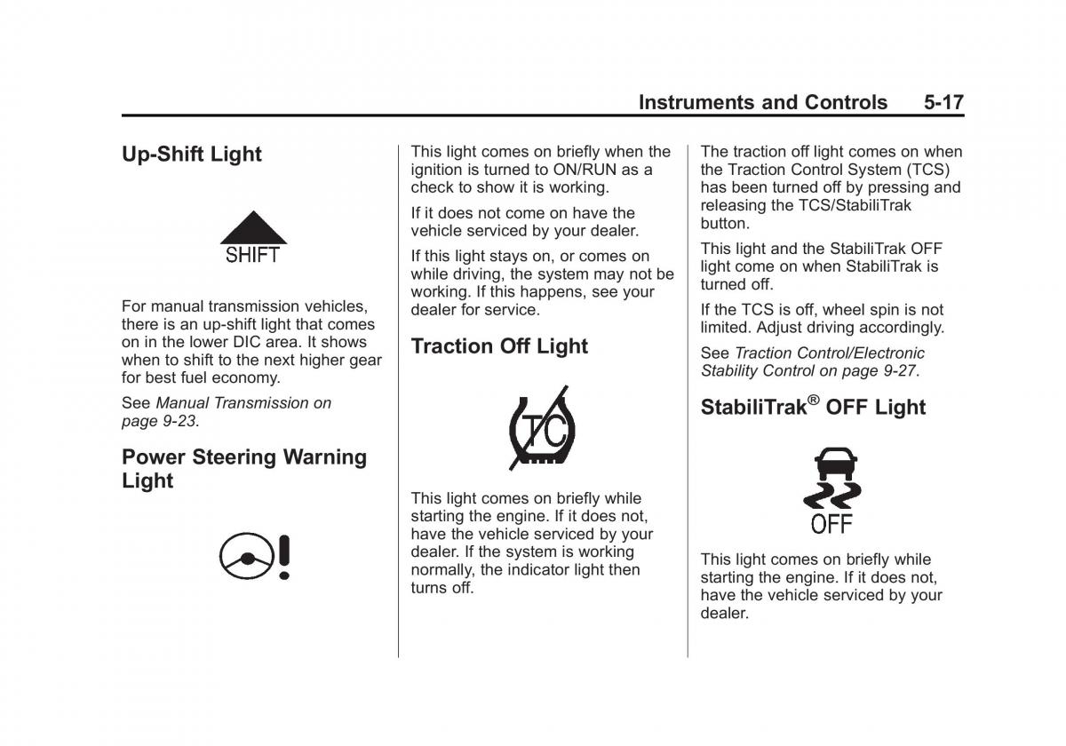 Chevrolet Spark M300 owners manual / page 111