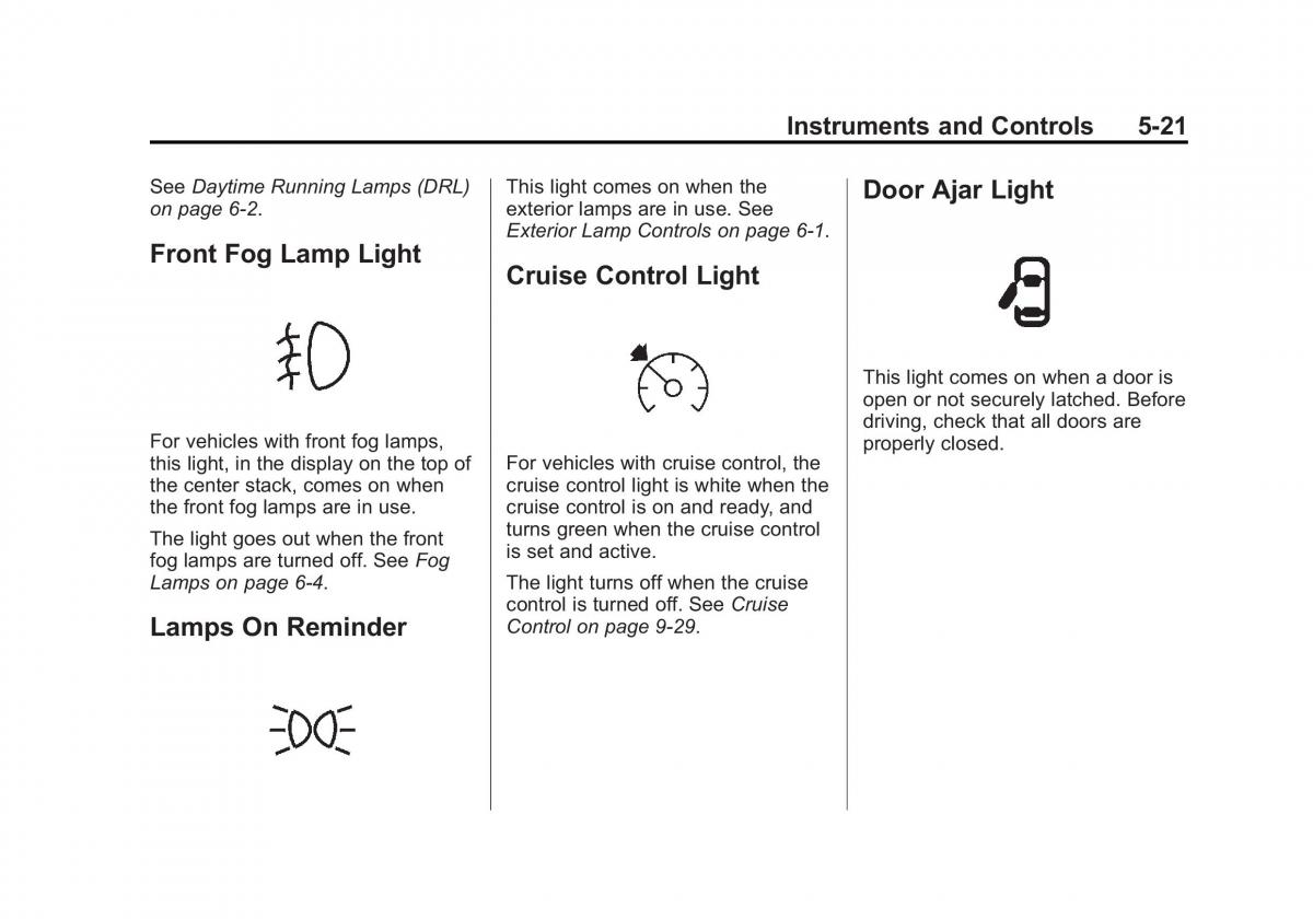 Chevrolet Spark M300 owners manual / page 115