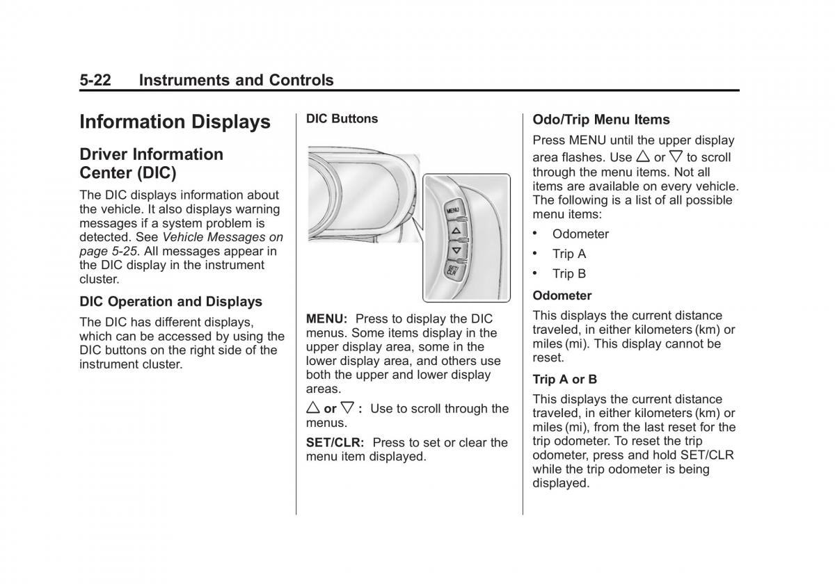 Chevrolet Spark M300 owners manual / page 116