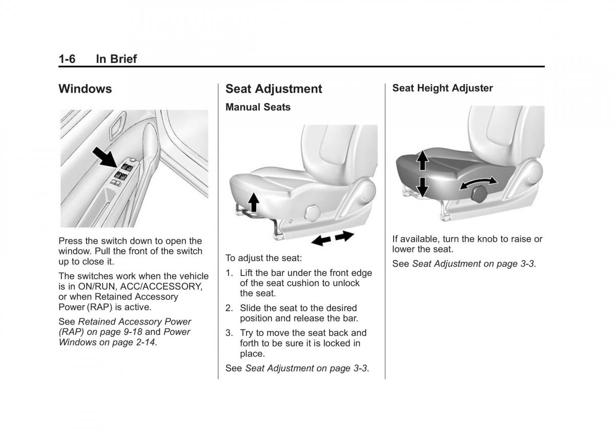 Chevrolet Spark M300 owners manual / page 12