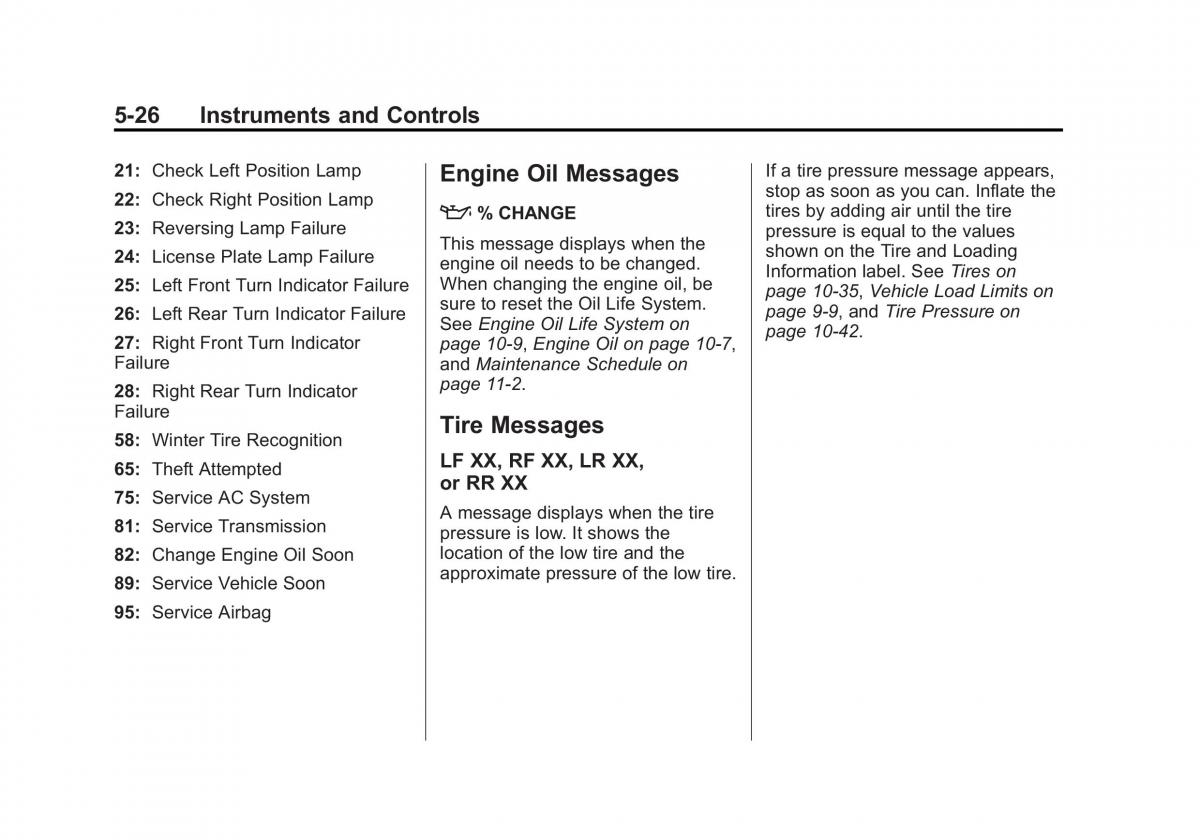 Chevrolet Spark M300 owners manual / page 120