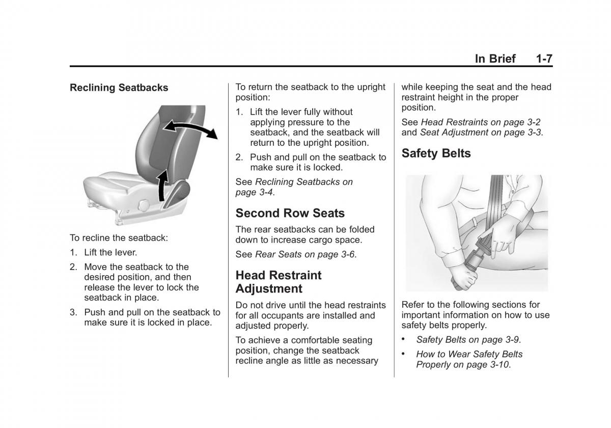 Chevrolet Spark M300 owners manual / page 13