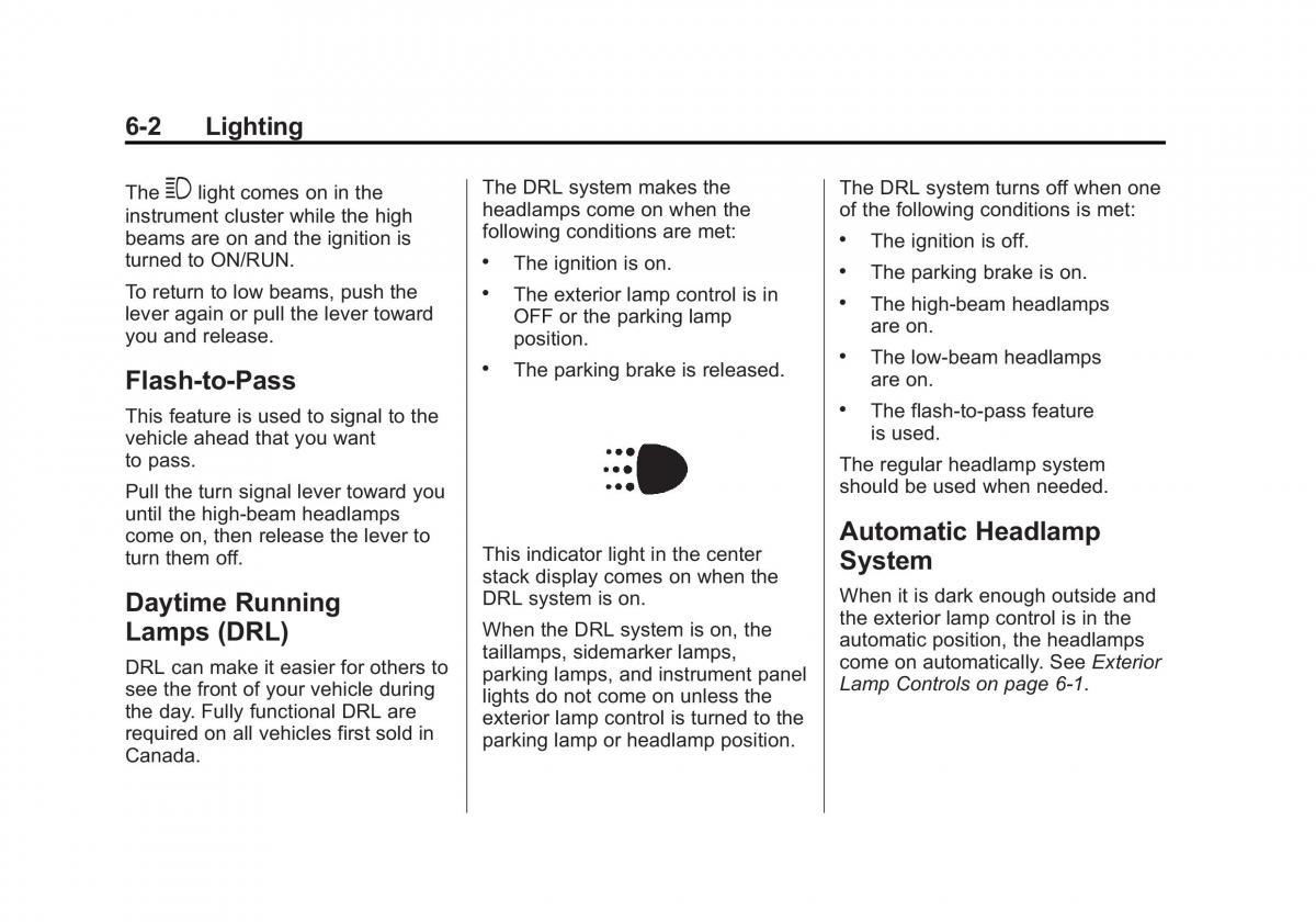 Chevrolet Spark M300 owners manual / page 132