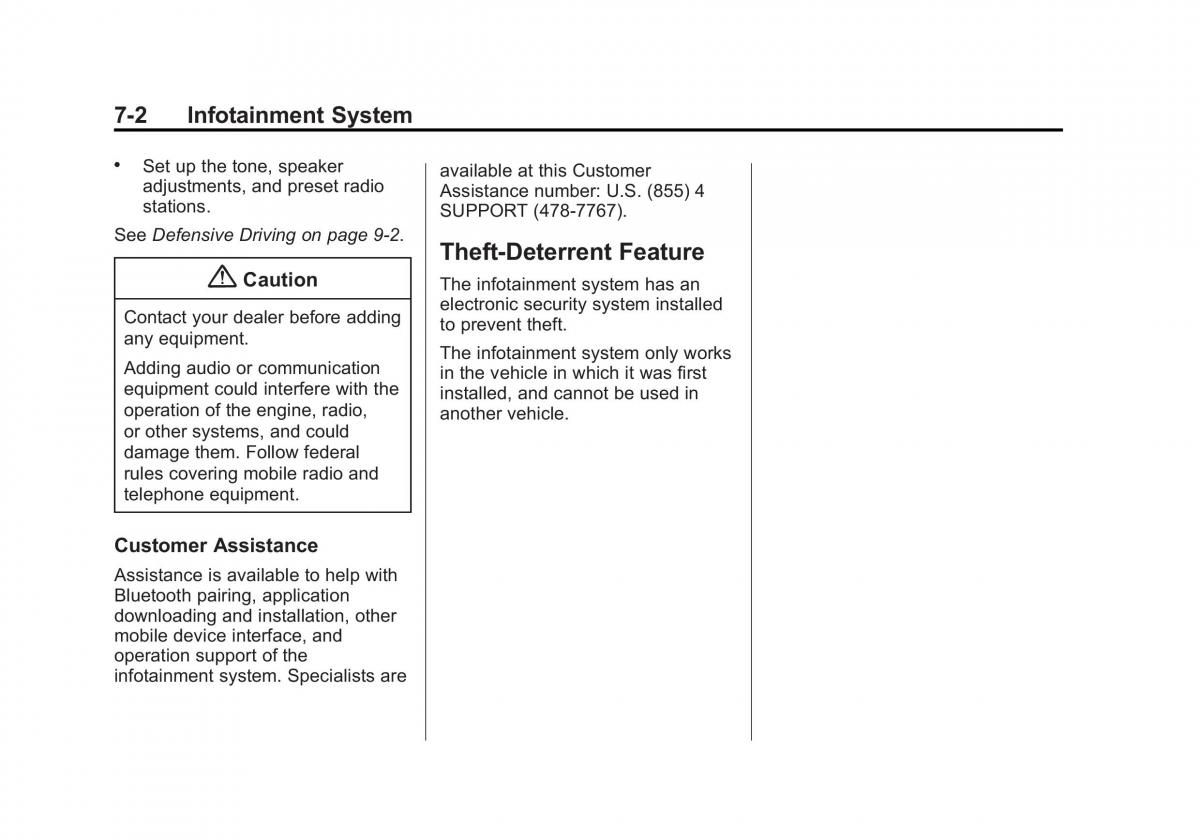 Chevrolet Spark M300 owners manual / page 138