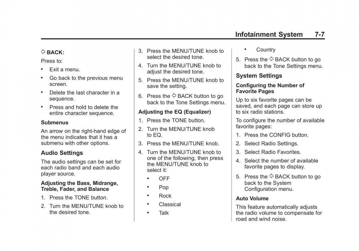 Chevrolet Spark M300 owners manual / page 143