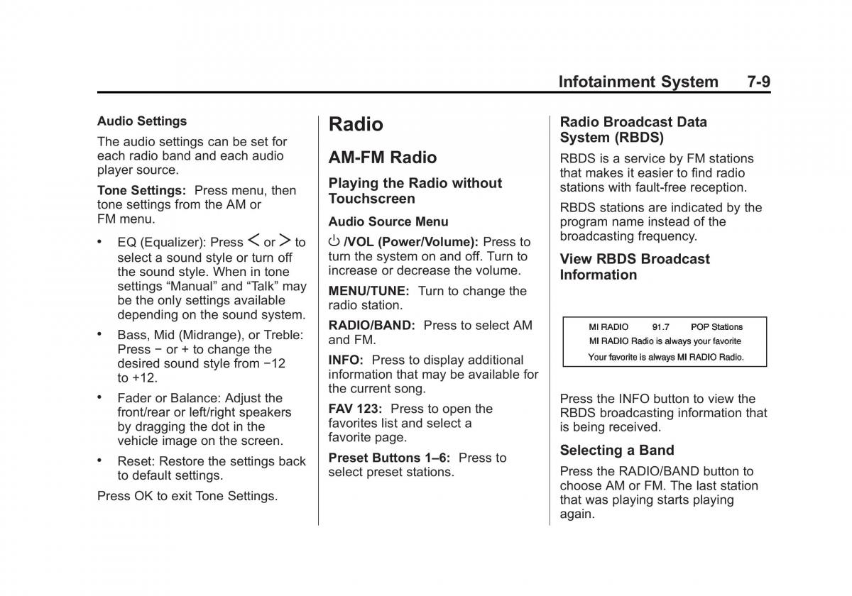 Chevrolet Spark M300 owners manual / page 145