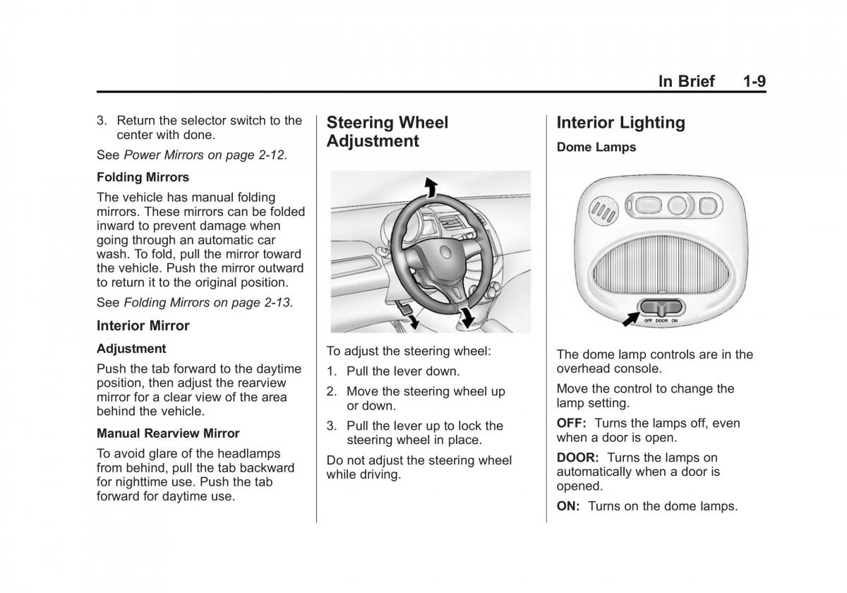 Chevrolet Spark M300 owners manual / page 15